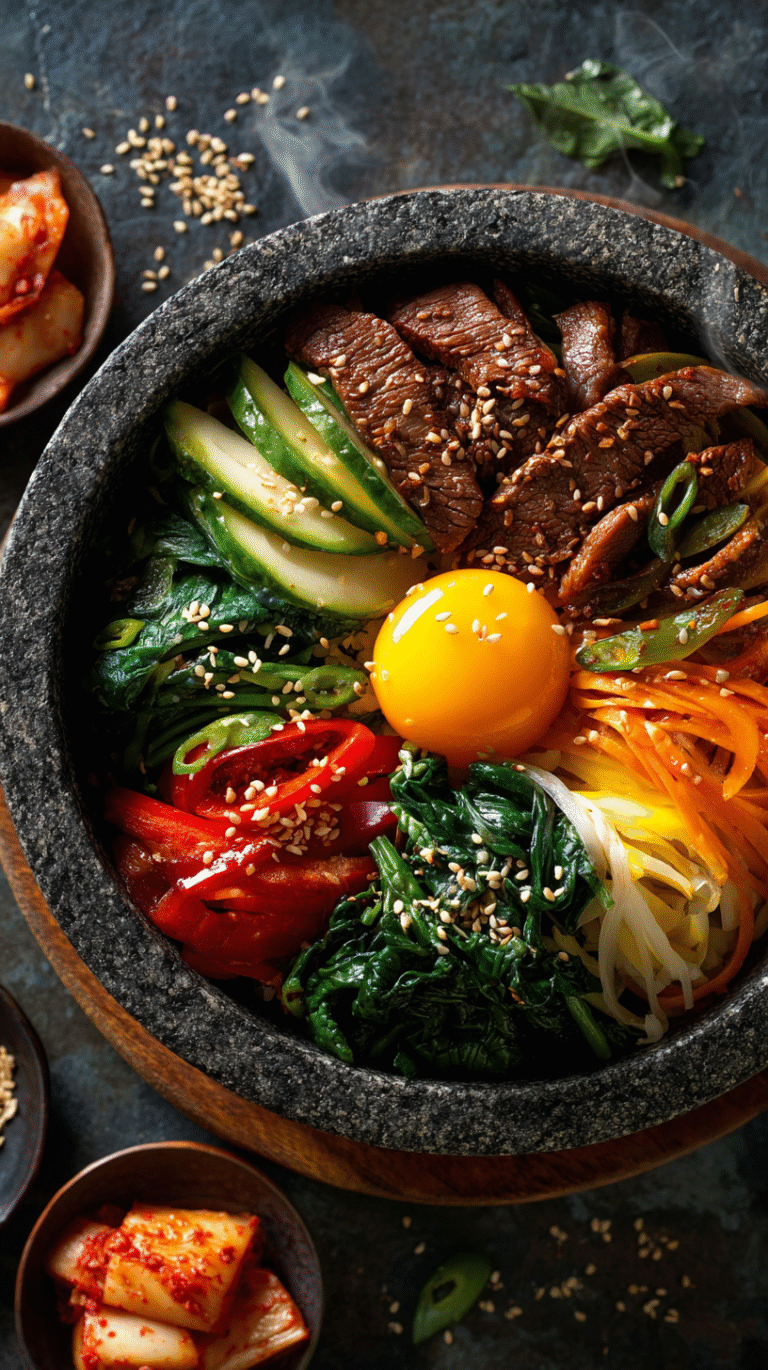 Korean bibimbap