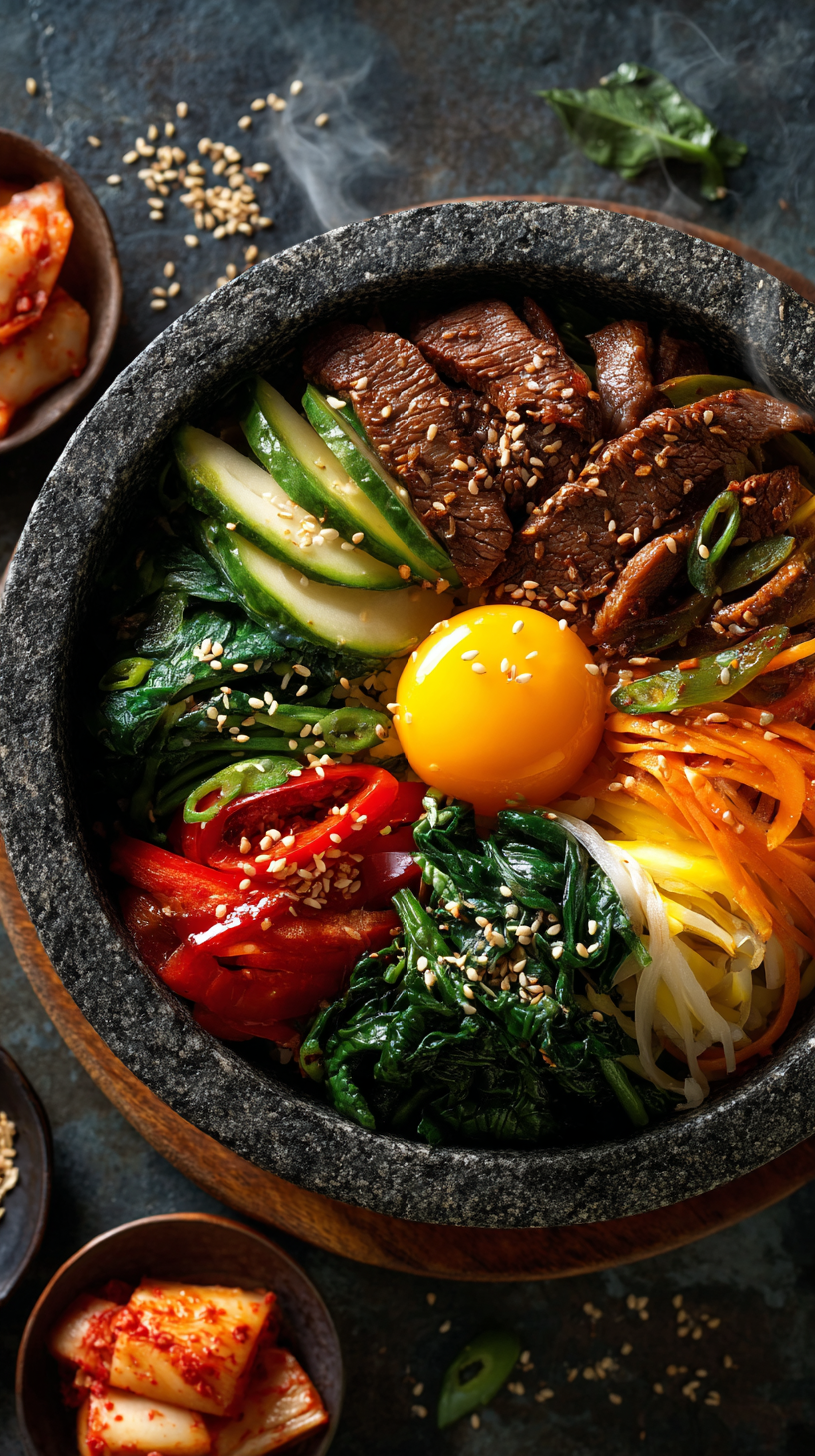 Korean bibimbap