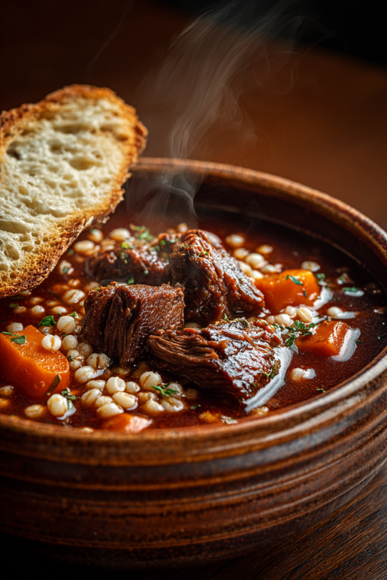 The Ultimate Beef Barley Soup: A Master Class in Comfort